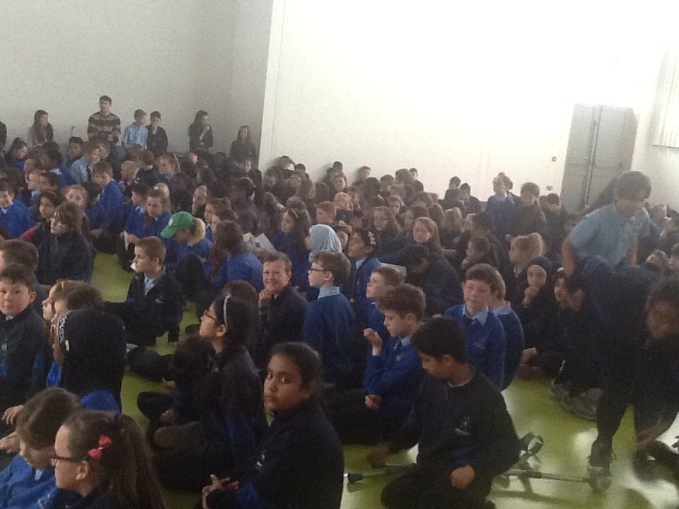 Friendship week assembly