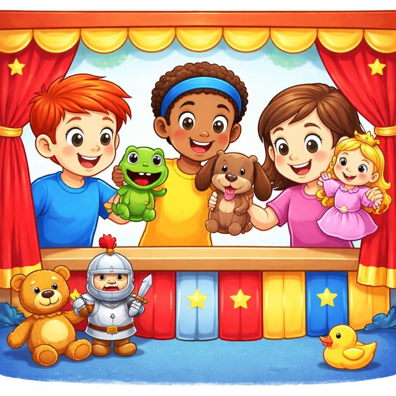 Puppetry (Sr - 4th class) Thu