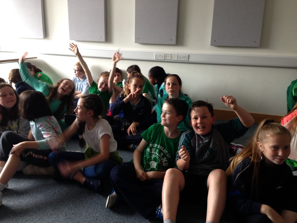 Choir recording at RUA RED