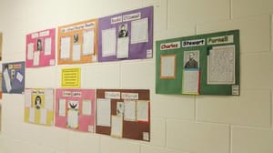 Our speeches that we prepared on a variety of people buried in the cemetery