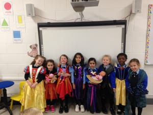 We love dressing up!
