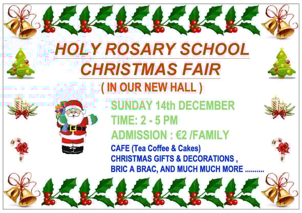 Holy Rosary Christmas Fair