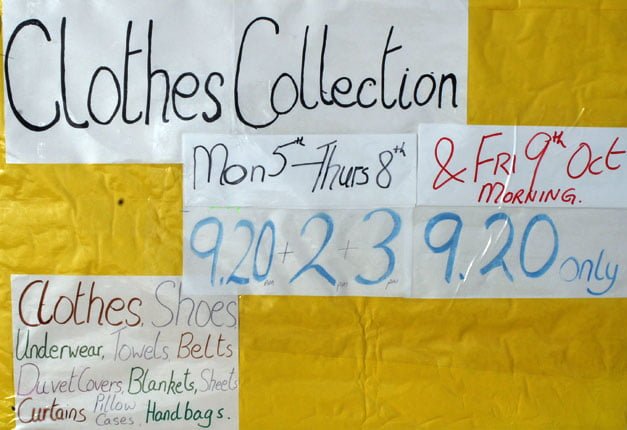Parents' Association Clothes Collection