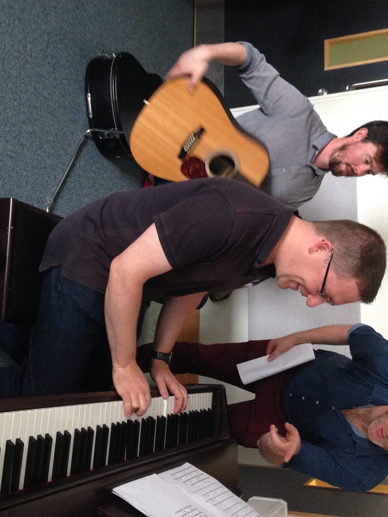 Choir recording at RUA RED